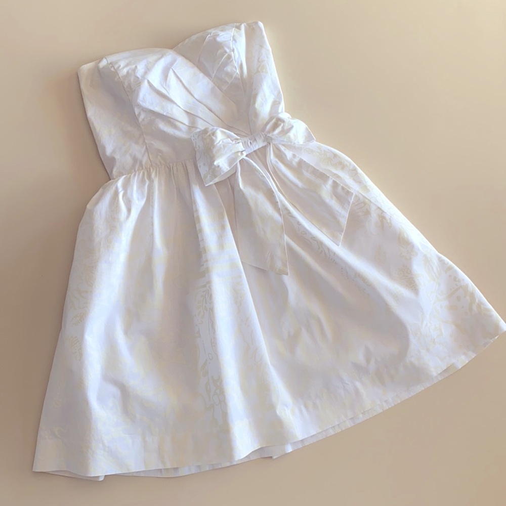 Lilly Pulitzer Henrietta Dress in Resort White XS